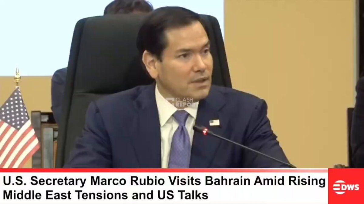 @Eli Afriat 🇮🇱: Sekretarz Stanów Marco Rubio odpowiada na próbę Iranu normalizacji opłat przewozowych w Cieśninie Hormuz:
"Mogą to nazwać opłatą za przeprawę, mogą to nazwać opłatą — nazywajcie to, jak chcecie. To po prostu