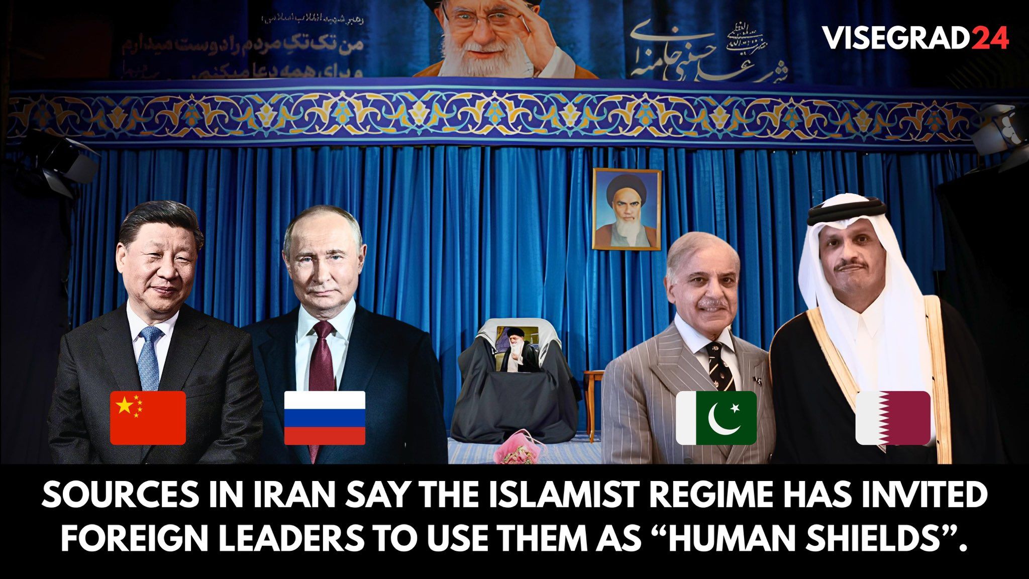 @Visegrád 24: The funeral of Supreme Leader Ayatollah Ali Khamenei is set to take place on the 4th of July!
The public farewell will begin at 6:00 AM on the 4th of July at the Tehran Grand Mosalla, with the “farew