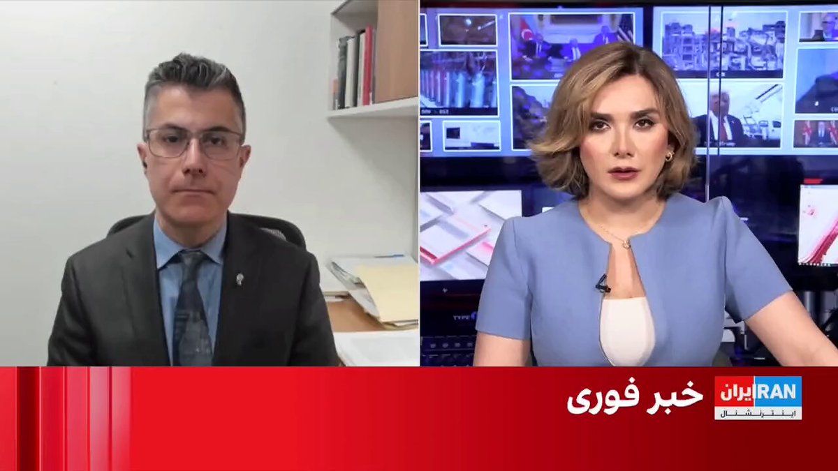 @ايران اينترنشنال: Farzin Nadimi, a senior researcher on defense and security affairs at the Washington Institute, referring to the Islamic Republic's attack on the Qatari tanker, described this action as an effort by t
