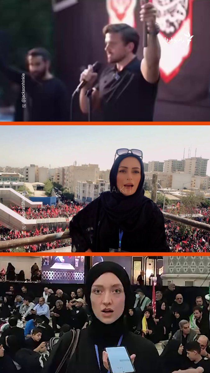 @RadioFarda|راديو فردا: 🔸During the multi-day funeral ceremony for Ali Khamenei, the slain leader of the Islamic Republic, the statements and activities of foreign influencers, especially Western ones, in Iran have been war