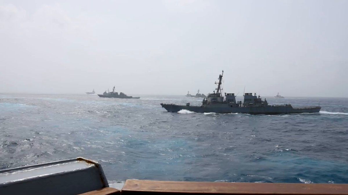 @U.S. Central Command: Today, more than 20 U.S. Navy warships are patrolling waters across the Middle East as CENTCOM forces continue promoting regional security and stability. Last month, U.S. naval warships and aircraft t
