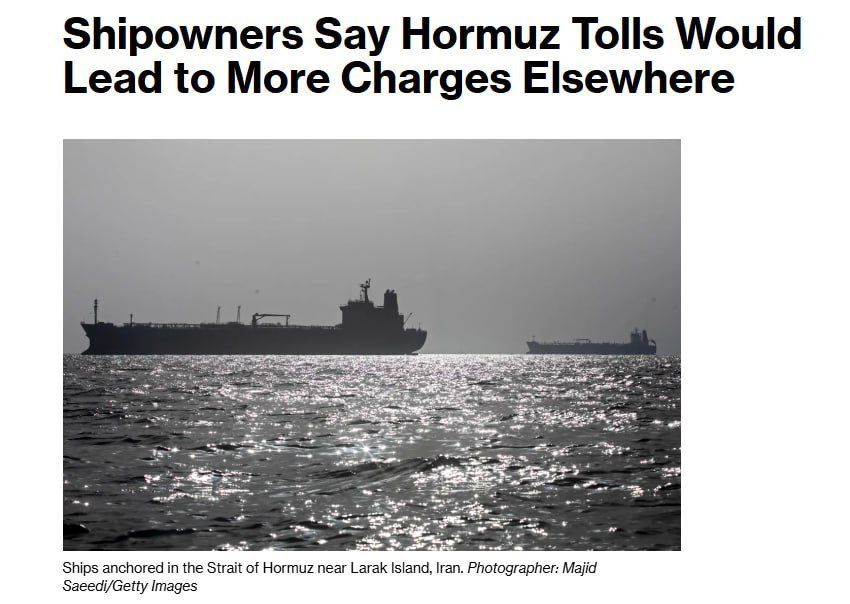 @✡︎𝐋𝐢𝐯𝐞𝐈𝐫𝐚𝐧𝐍𝐞𝐰𝐬🇮🇷🇮🇱: 🚨🌍🚢
Bloomberg reported that eight major global maritime transport industry associations have urged the United Nations and the International Maritime Organization (IMO) to oppose any mandatory tol