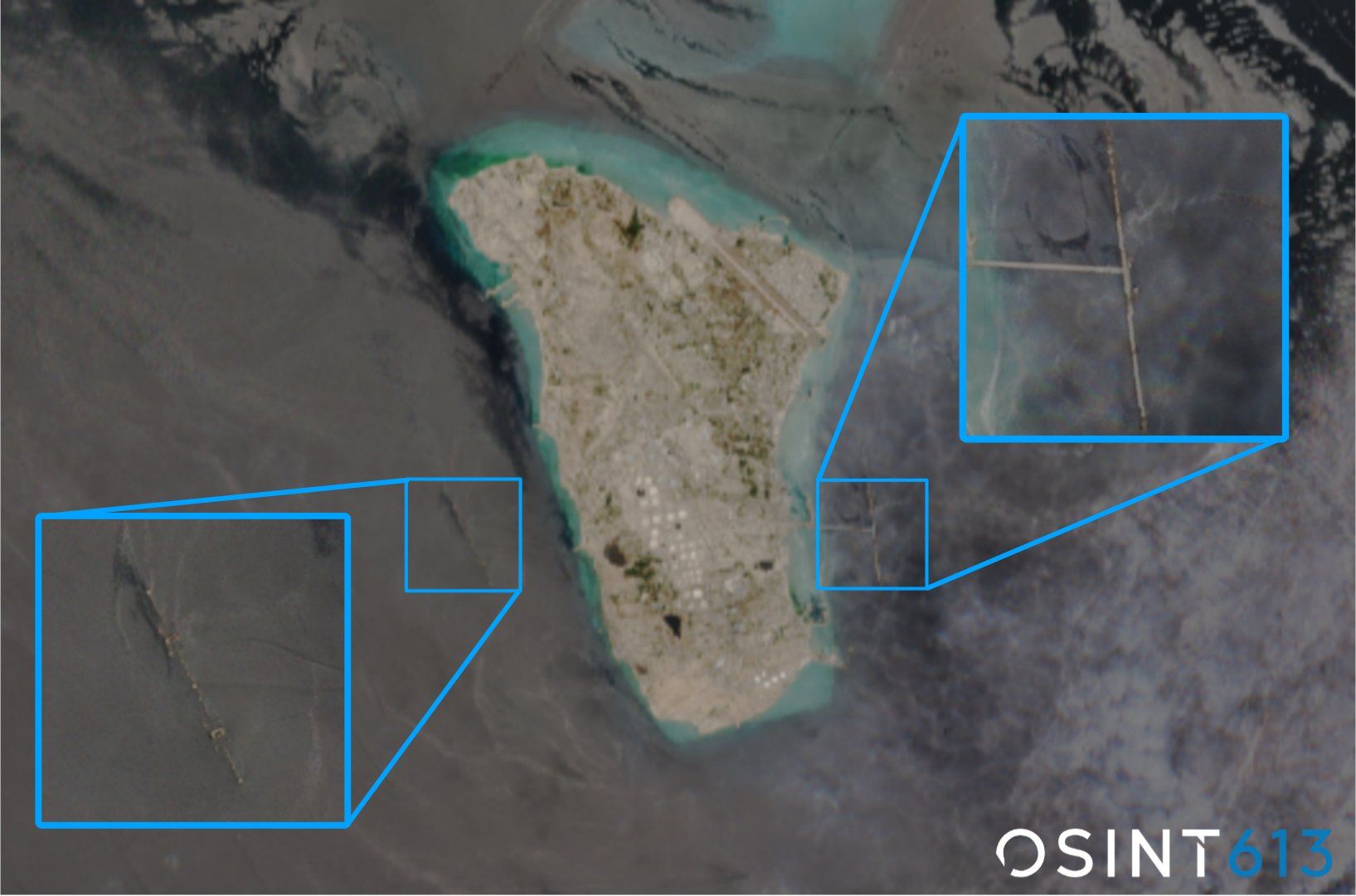 @Open Source Intel: No oil tankers have loaded at Iran's Kharg Island for about a week, the longest disruption since the war began - FT
Sentinel-2 satellite images taken on August 4 show the loading terminals completely