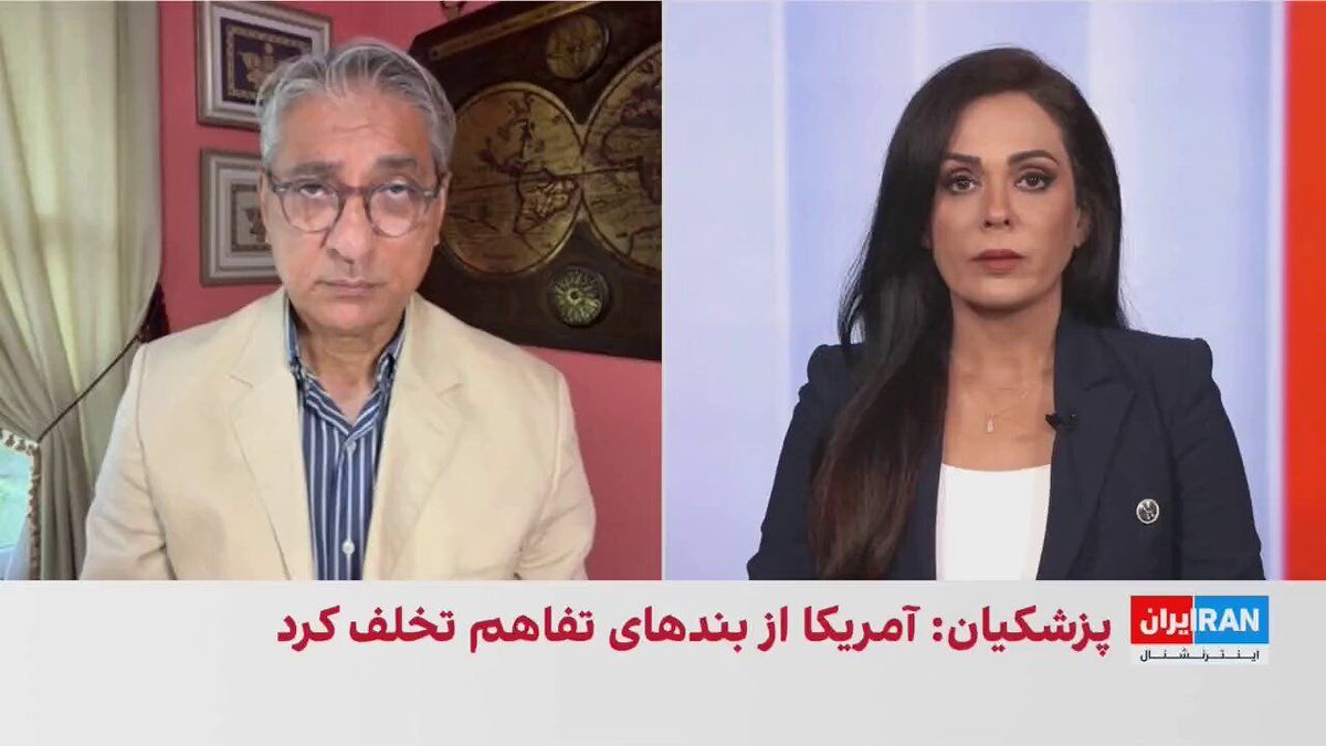 @ايران اينترنشنال: Aroom Hosseini, a professor of political science, said that the recent war and conflicts have enabled Tehran and Washington to gain a more precise understanding of each other's red lines and needs. He