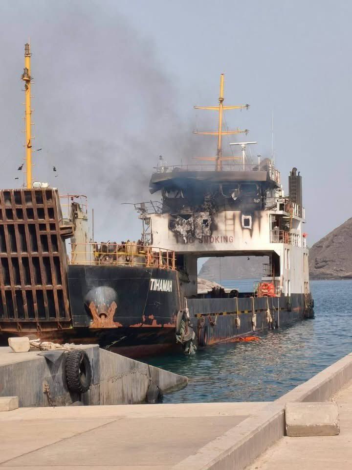 @Open Source Intel: Four crew members were killed in a Houthi missile strike on the small Deck Cargo Ship Tihamah (IMO 1031329) near the Bab-al-Mandeb strait. The missile struck the ship's bridge, indicating the attack w