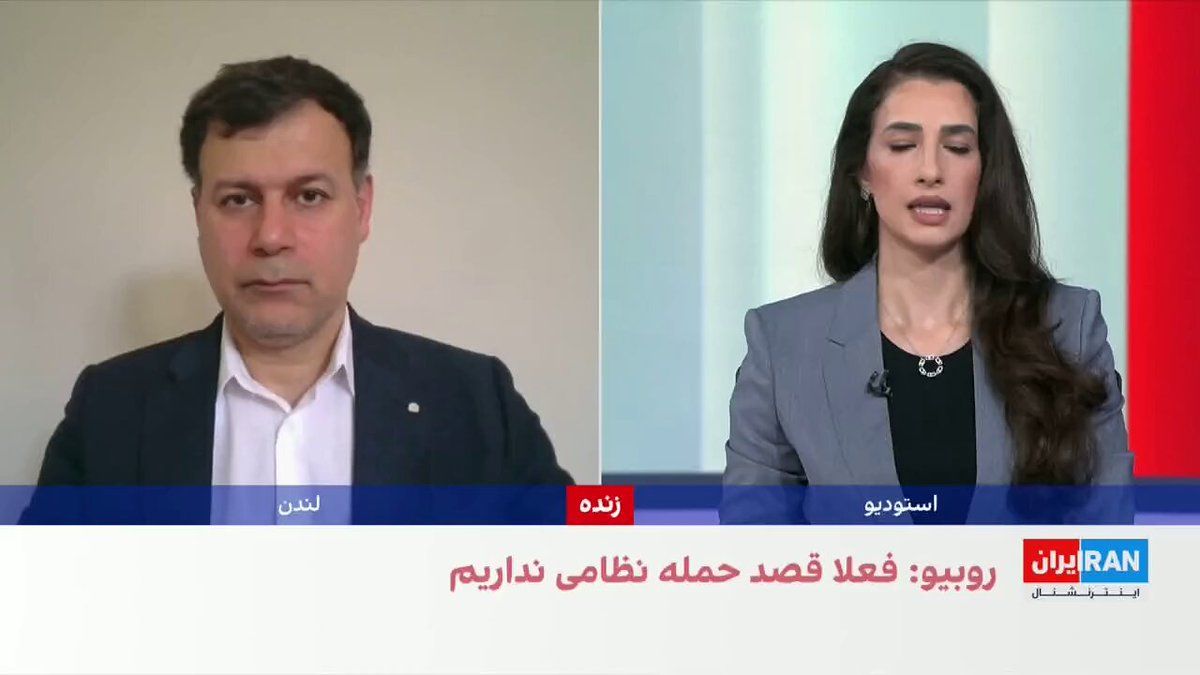 @ايران اينترنشنال: Ali Hossein Ghazizadeh, a member of the editorial board of Iran International, said that the naval blockade and U.S. sanctions campaign could deal an irreparable blow to the Islamic Republic.
Accordi