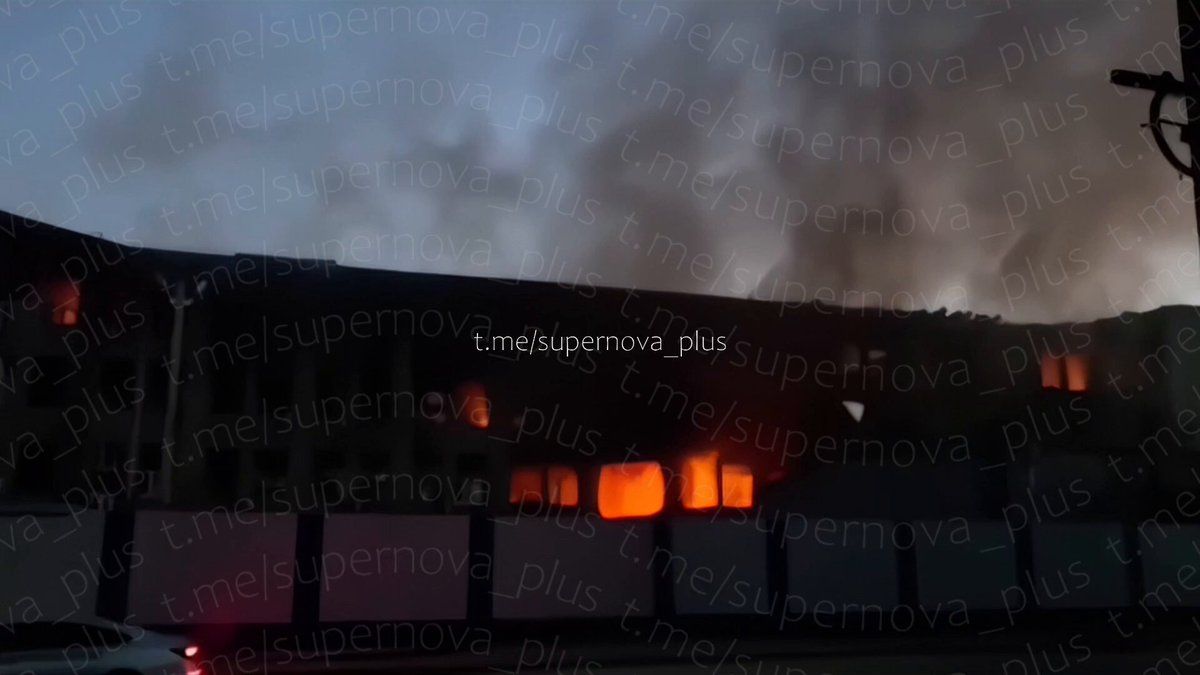 Ukrainian forces struck a battery plant for Russian missiles and aerial bombs in Yelets, Russia A fire broke out at the Energia plant in Lipetsk region, which makes power sources for Iskanders…