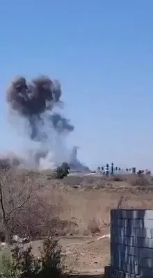@Babak Taghvaee - The Crisis Watch: #Breaking: The #IsraeliAirForce is targeting and destroying bases of the Iraqi proxies of the #IRGC Quds Force. One of the bases belonging to the Iraqi Popular Mobilization Forces (Hashd al-Shaabi) wa