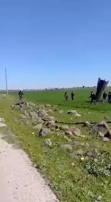 @Babak Taghvaee - The Crisis Watch: #Breaking: Some of the ballistic missiles launched by the #IRGC Aerospace Force toward #Israel have crashed in #Syria. Debris from one of the missiles has been found near #Damascus.

#IranRevolution #