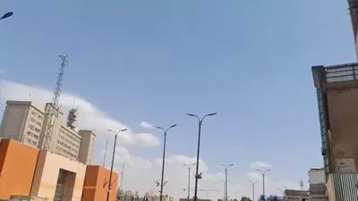 @Babak Taghvaee - The Crisis Watch: #Breaking: These two videos, recorded in the Toopkhaneh roundabout of #Tehran, the capital city of #Iran, show #USNavy Tomahawk cruise missiles flying over the city before striking their targets, beli