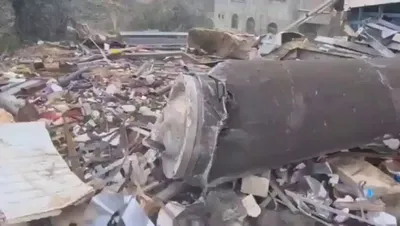 @Babak Taghvaee - The Crisis Watch: As usual, debris and the second stage of ballistic missiles fired by the #IRGC Aerospace Force at #Israel have crashed across Judea and Samaria in eastern #Israel — including in Beita, south of Nablus