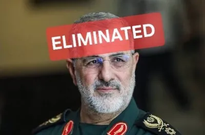 @Eli Afriat 🇮🇱: 🚨🇮🇷 BREAKING:

The head of the  Islamic Revolutionary Guard Corps (IRGC) Major General Mohammad Pakpour ELIMINATED in Israeli airstrike.