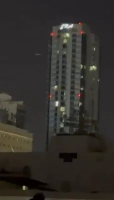 @𝐍𝐢𝐨𝐡 𝐁𝐞𝐫𝐠 🇮🇷 ✡︎: This is deliberate.

That's a civilian high rise in Bahrain, and the IRGC is intentionally flying suicide drones into it.

They know they are facing their final hours, and have decided to bring the en