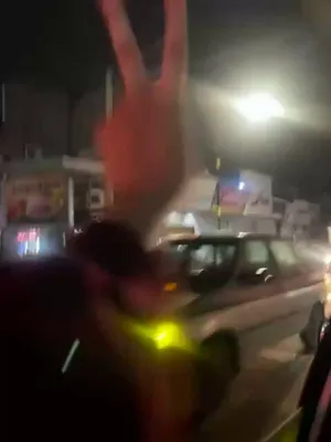 @Babak Taghvaee - The Crisis Watch: #Breaking: A video recorded in #Shahinshahr near #Isfahan shows Iranians in the streets celebrating the death of dictator #Khamenei. Khamenei was eliminated during a joint #Israel-U.S. military strike
