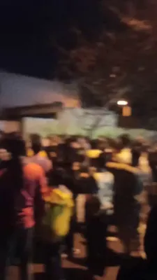 @Babak Taghvaee - The Crisis Watch: #Breaking: Happening in the small town of Lapouiee in #Fars province of #Iran, Iranians have gathered in front of the residence of murdered protester 15-year-old Pouya Jafari, who was shot and killed 