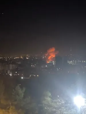 @Babak Taghvaee - The Crisis Watch: #Breaking: The Chamran residential complex of the #Iranian Ministry of Defense and Logistics of Armed Forces, where hundreds of members of the ministry responsible for the design and production of bal