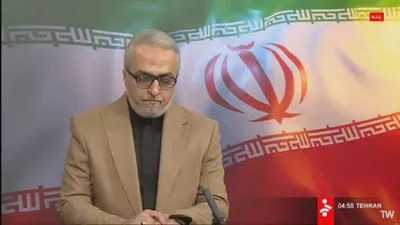 @Babak Taghvaee - The Crisis Watch: #Breaking: This is the historic scene that millions of #Iranians were waiting to see their entire lives, and finally their dream has come true. The state media of the Islamic regime of #Iran just anno