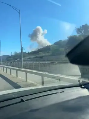 @Babak Taghvaee - The Crisis Watch: #Breaking: One of the ballistic missiles that the #IRGC Aerospace Force launched at #Jerusalem, the capital city of #Israel, managed to pass through the air defense rings of the #IDF. However, the mis