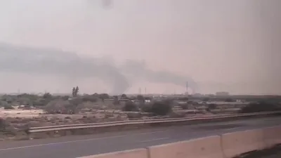 @Open Source Intel: IRGC Navy facilities at Bahrain Pier in Bandar Abbas were hit overnight and are still smoking. Damage appears to include a vessel on the right side and port infrastructure on the left.

Strikes have a