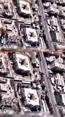 @RadioFarda‌|‌راديو فردا: 🔸The Israeli army has released an aerial image of the moment of its missile attack on the Thar Allah Corps headquarters of the IRGC and the Basij building located on Seoul Street in Tehran.

🔸The Is