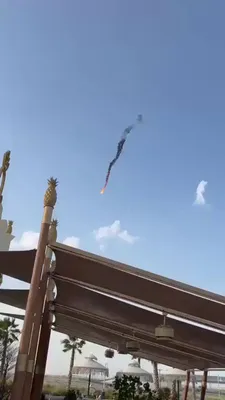 @Babak Taghvaee - The Crisis Watch: #Breaking: Video recorded this morning shows the shootdown of a Shahed-136 one-way attack drone of the #IRGC Aerospace Force over #Kuwait.

#IranRevolution #IranRevolution2026 #OperationLionRoar #Oper