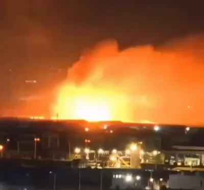 @Babak Taghvaee - The Crisis Watch: #Breaking: One of the ballistic missiles launched by the #IRGC Aerospace Force hit the ammunition warehouse inside the #US military compound at #Erbil International Airport in Iraqi Kurdistan. You can