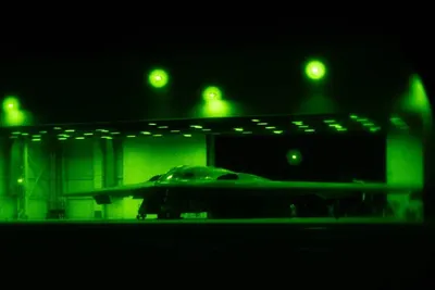 @Babak Taghvaee - The Crisis Watch: #Breaking: The #USAirForce has just used four of its B-2A Spirit stealth bombers to target two ballistic missile bases of the #IRGC Aerospace Force. The bombers have now left #Iran’s airspace and are 