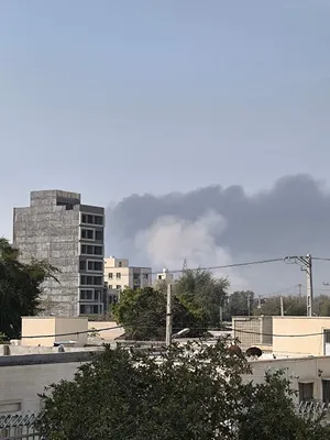 @Babak Taghvaee - The Crisis Watch: #Breaking: The #IRGC Navy base and command post in #BandarAbbas, south of #Iran, were targeted by the #USNavy. Fighter jets belonging to the Abraham Lincoln Carrier Strike Group targeted the base and 