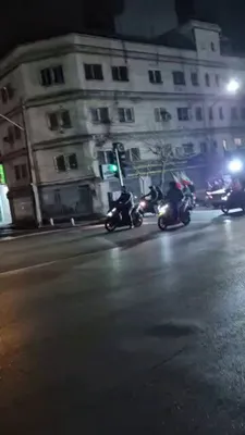 @Babak Taghvaee - The Crisis Watch: To scare the public and dissuade them from protesting against the Islamic regime of #Iran, the #Basij militiamen of the #IRGC terrorist organization are being mobilized in the streets, riding in group