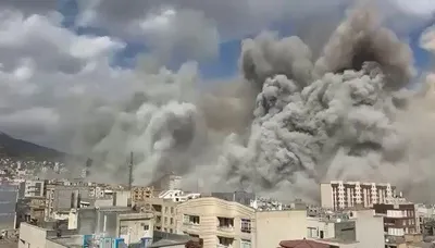 @𝐍𝐢𝐨𝐡 𝐁𝐞𝐫𝐠 🇮🇷 ✡︎: In Sanandaj, American and Israeli jets have bombed:

The IRGC HQ
Central Command for regime police
The Revolutionary Court

All of which work to oppress Iranians as their main job.

