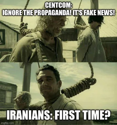 @Goldie Ghamari | گلسا قمری 🇮🇷: Welcome @CENTCOM to the nightmare we Iranians have been dealing with for the last 47 years...

Don't worry... We got your backs. We're pros at dealing with Jihadi disinformation.