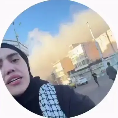 @Babak Taghvaee - The Crisis Watch: FAFO! Watch a Basij militia woman of the IRGC terrorist organization running and shouting after a U.S. or Israeli airstrike targeted one of their bases in Tehran.

This is great revenge for the people