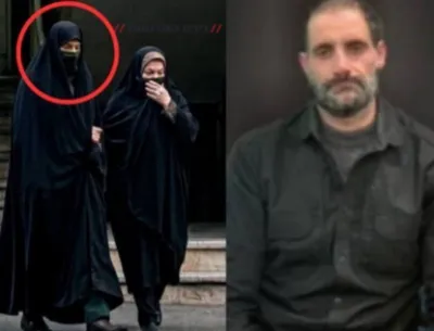 @Open Source Intel: Reports from Iran say officers from the Basij and the Revolutionary Guards are disguising themselves as women to evade being targeted.