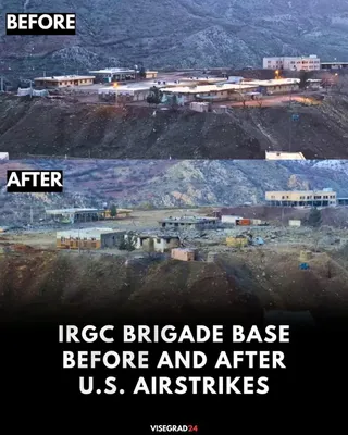 @Visegrád 24: 🇺🇸🇮🇷 The IRGC brigade base at Dorisan Hill in Paveh, Iran, was leveled to the ground in a recent U.S.-Israeli airstrike.