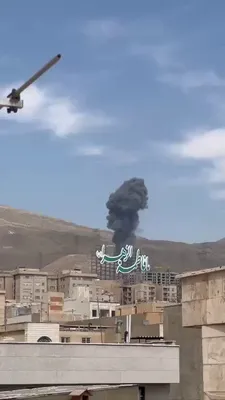 @Babak Taghvaee - The Crisis Watch: BREAKING: These two videos show an Israeli airstrike on underground facilities and bunkers in northern Tehran, in the Abshar Mountains in District 22, located north of the Raah Ahan residential comple
