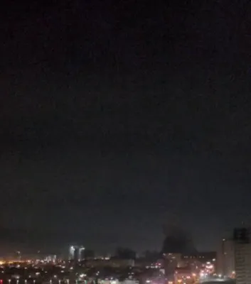 @Vahid Online: Another video of the moment of the big explosion around 3 a.m. in western #Tehran, which is said to be related to the 'IRGC Aerospace Force Command in the Kuhak neighborhood.'  
Saturday, March 16  
#