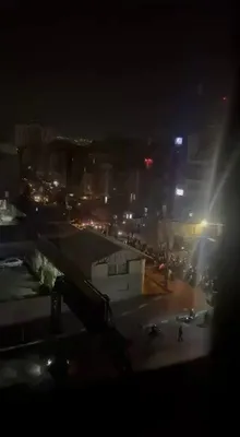 @Babak Taghvaee - The Crisis Watch: BREAKING: Happening tonight across Tehran, the IRGC terrorist organization has mobilized Basij militiamen and women to march and chant slogans such as “Death to Israel” and “Death to the United States