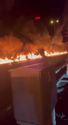 @Open Source Intel: WATCH: 🔴

Oil is reportedly flowing into the sewers as fires burn across parts of the streets in Tehran, Iran.

This comes as the U.S. and Israel conducted airstrikes across the capital.