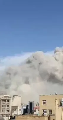 @Mohamad Ahwaze: Bombing of a base affiliated with the terrorist Revolutionary Guard, the enemy of Arabs and humanity, in Shahin Shahr city, Isfahan