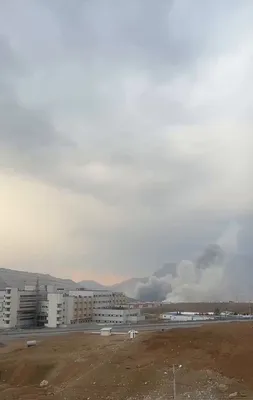 @Vahid Online: #Khorramabad
A citizen without an image writes: 'Around 17:20, an attack occurred near the Musalla, I think between Khayyam Revolution and Shura Boulevard'
Another citizen who sent the video with a de