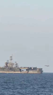@Babak Taghvaee - The Crisis Watch: Interesting footage recorded by a sailor on board a commercial ship somewhere in the North Arabian Sea. You can see the overflight of a BGM-109 Tomahawk cruise missile heading over the sea toward Iran