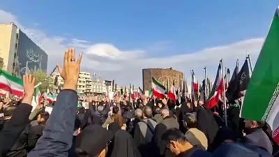 @Babak Taghvaee - The Crisis Watch: BREAKING: Today, supporters of the Islamic regime of Iran gathered in Tehran to pledge allegiance to the new dictator, Mojtaba Khamenei. Unfortunately both the US and Israeli Air Forces lost a great o