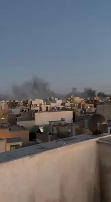 @🇮🇷LiveIranNews🇮🇱: 🚨 The building of the IRGC terrorist group's intelligence unit in Esfahan's 22 Bahman Street was targeted/Received images from fellow compatriots show that the building, located at the center of this
