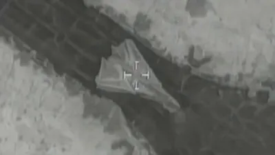 @Babak Taghvaee - The Crisis Watch: BREAKING: The IDF has released footage showing the destruction of a number of real (not replica) F-14A Tomcat fighter interceptors of the Iranian Air Force at the 8th Tactical Fighter Base in Isfahan.