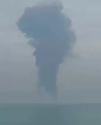 @Open Source Intel: A major explosion was reported near the Iranian port city of Bandar Abbas this morning, appearing to be another IRGC vessel struck.