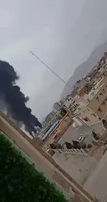 @Visegrád 24: US/Israeli airstrikes struck oil depots at the airport in Kerman, central Iran.

An explosion and a large fire were reported at the fuel depots.