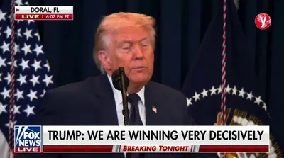 @Open Source Intel: Trump: The war will be "over soon" and that their leadership is gone.

Israeli officials expect the Iran war to last at least two more weeks. Early optimism about regime change is fading as Tehran's l