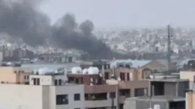 @Babak Taghvaee - The Crisis Watch: BREAKING: At 18:05 local time in Isfahan, central Iran, the Israeli Air Force targeted and destroyed the buildings belonging to the flight academy of the IRGC Aerospace Force Air Command at Badr Airba