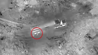 @Visegrád 24: The Israeli Air Force reportedly used Delilah cruise missiles to strike an Iranian medium-range ballistic missile launcher, as well as storage facilities.