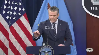 @Open Source Intel: NOW 🔴

Hegseth on Iran: "Looking up, the IRGC and the Iranian regime see only two things on the side of aircraft: the Stars and Stripes and the Star of David. The evil regime's worst nightmare."